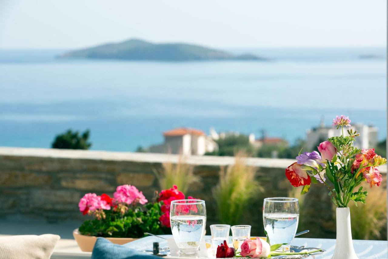 Elia Privileged Suites Andros Ανδροσ エクステリア 写真